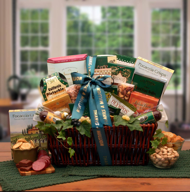 Many Thanks! Gourmet Gift Basket